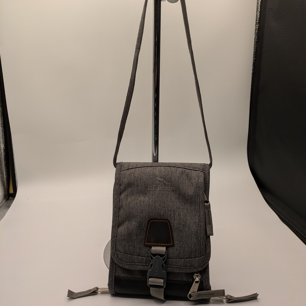 L.L. Bean Charcoal Messenger Bag